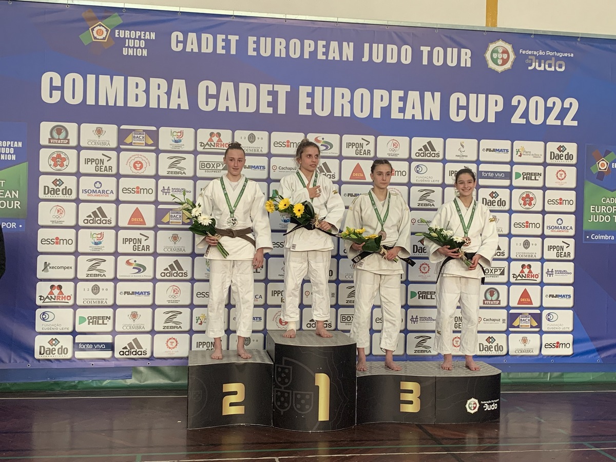 PLATA para Marta Beorlegui en la European Cup Cadete de Portugal. 28-05-22